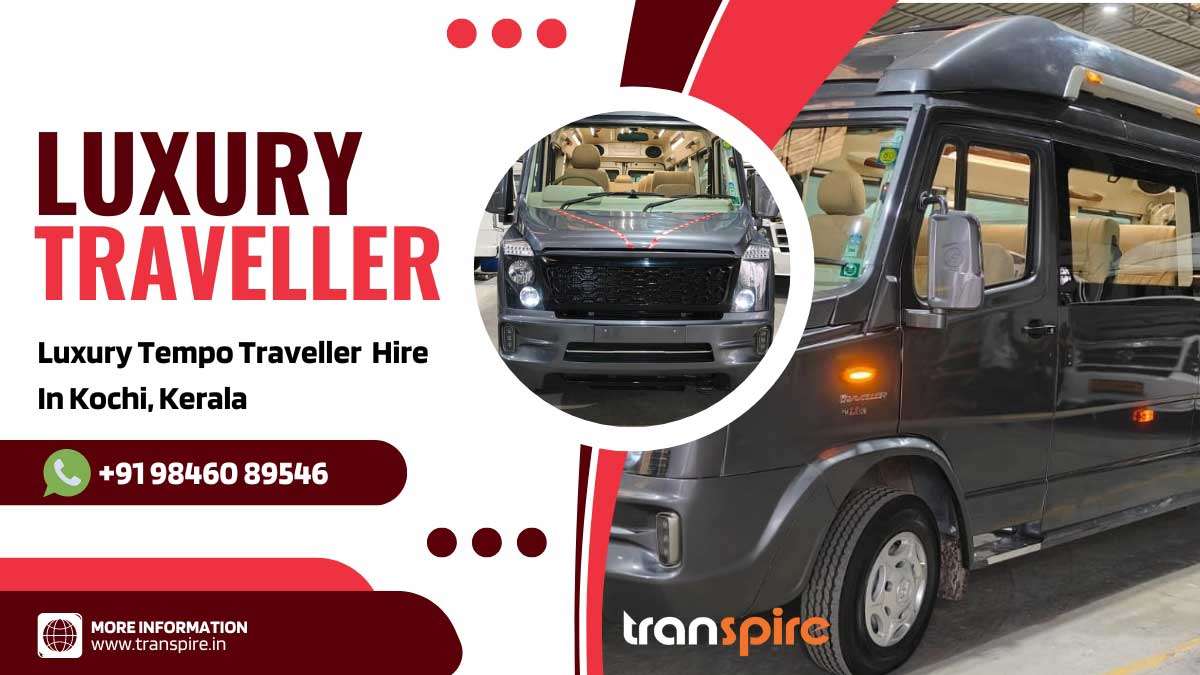 Luxury Tempo Traveller For Hire In Kochi Kerala